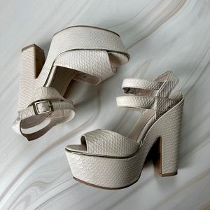 Andrea Heel Platform Sandal